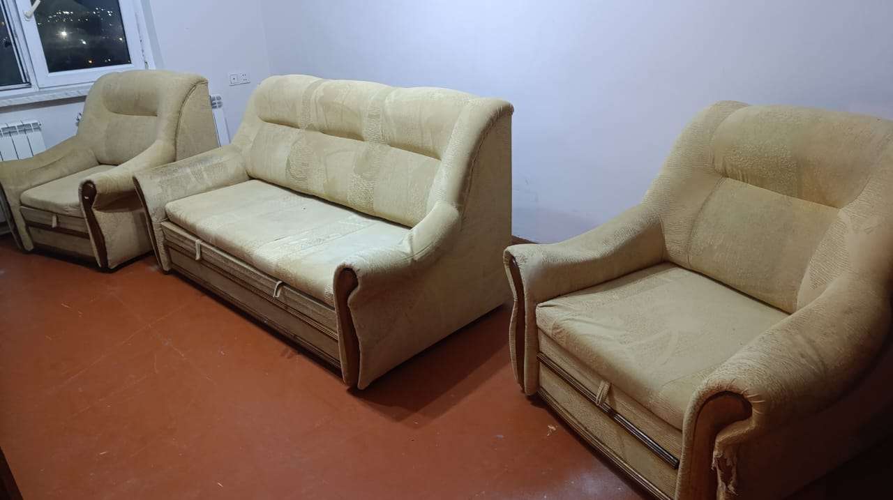 seller.az Divan 2 kreslo divanda açılır kreslolar da açılır