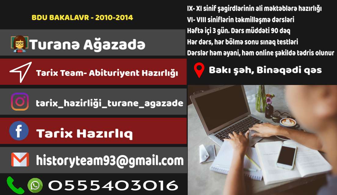 seller.az Tarix Online Hazirliq