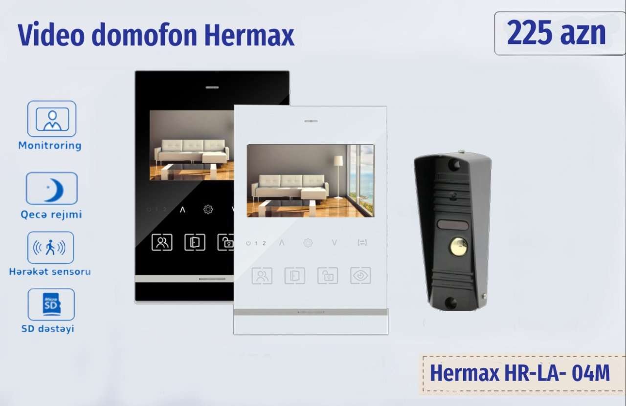seller.az Damafon Hermax HA-04M Kit