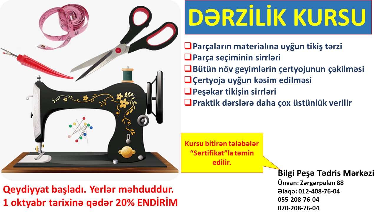 seller.az Dərzilik kursu