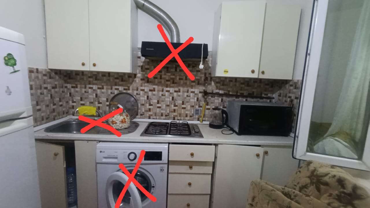 seller.az Mətbəxt Kuxna mebeli qaz peci daxil