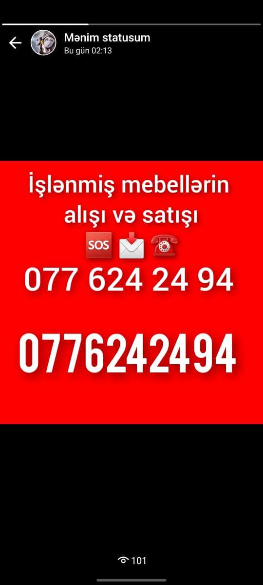 seller.az Islenmis  mebellerin alisi