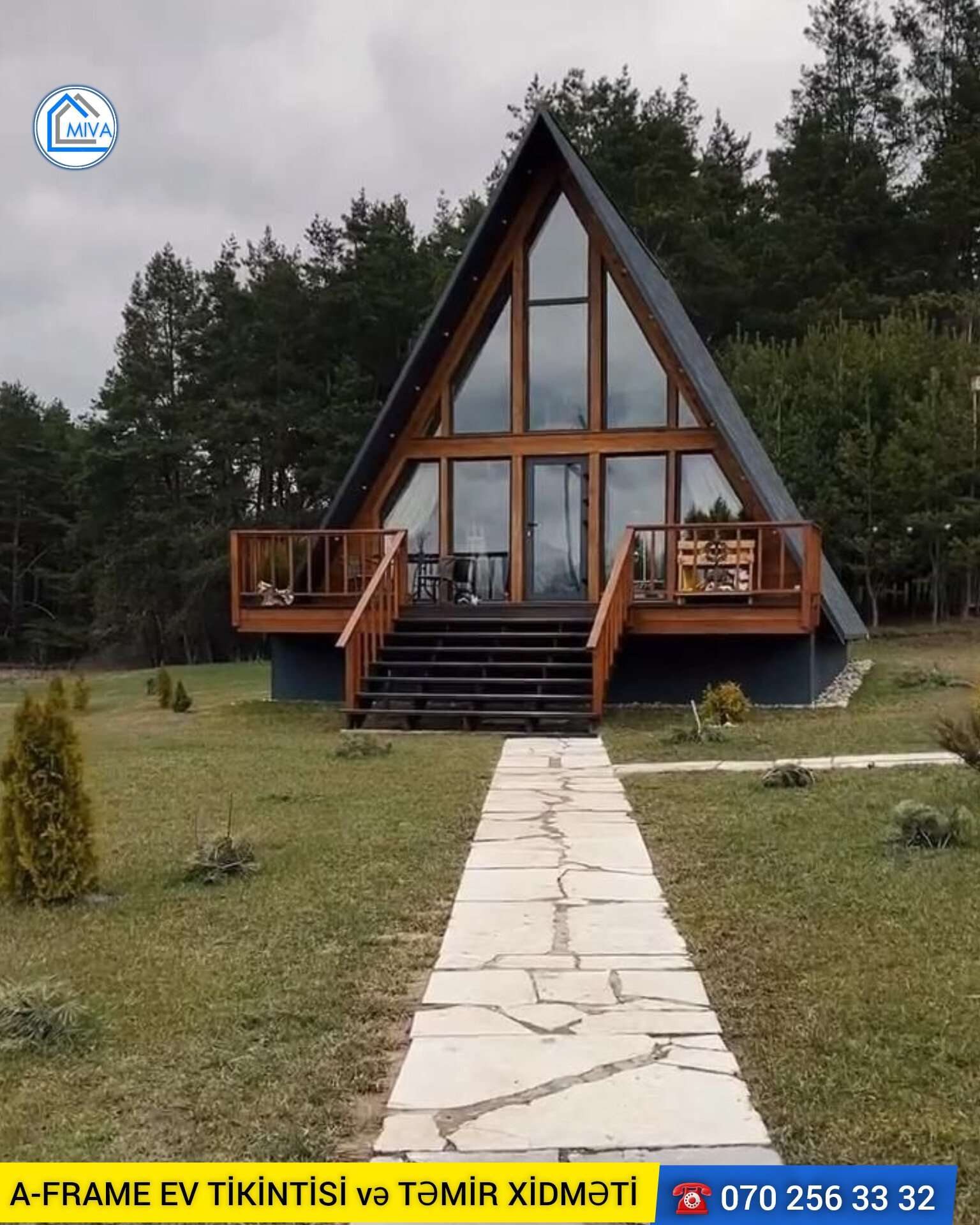 seller.az A Frame Ev Tikintisi Təmiri