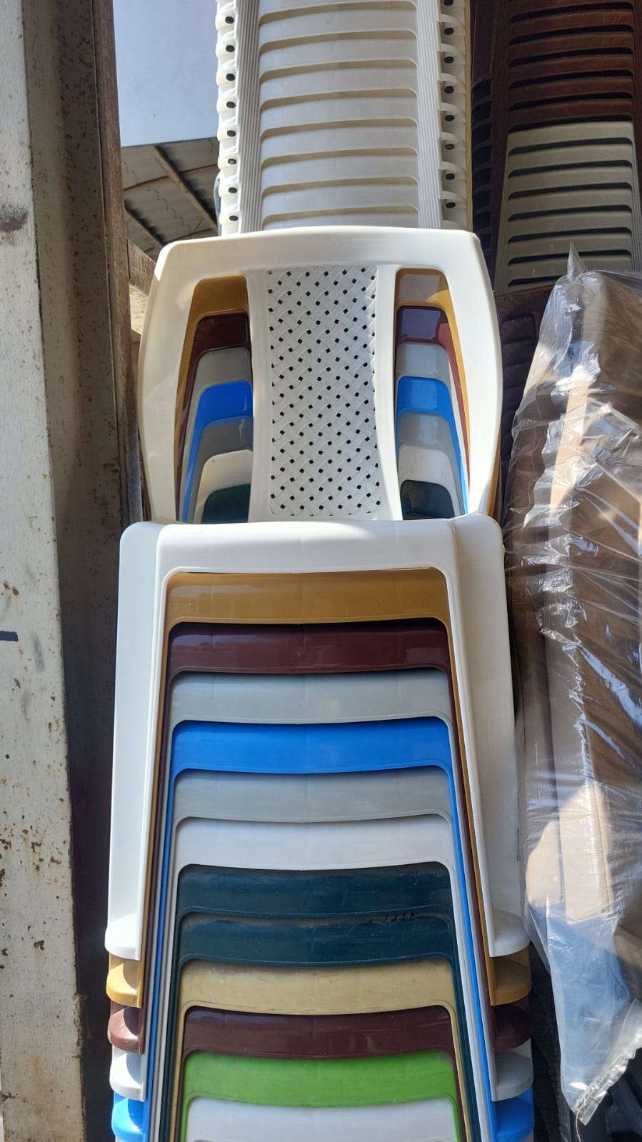 seller.az Plastik stol stul